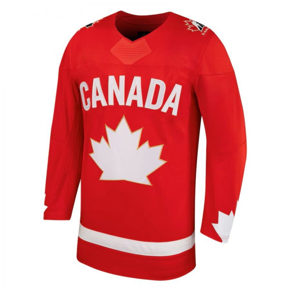 Unisex Blank Red Hockey Canada Alternate Replica Jersey-Pro Kit Vault | Brand New 26/27 Sports Jerseys
